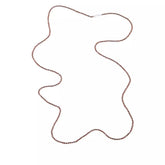 Jay King Sterling Silver Black Spinel & Rhodochrosite Beaded Necklace. 60"